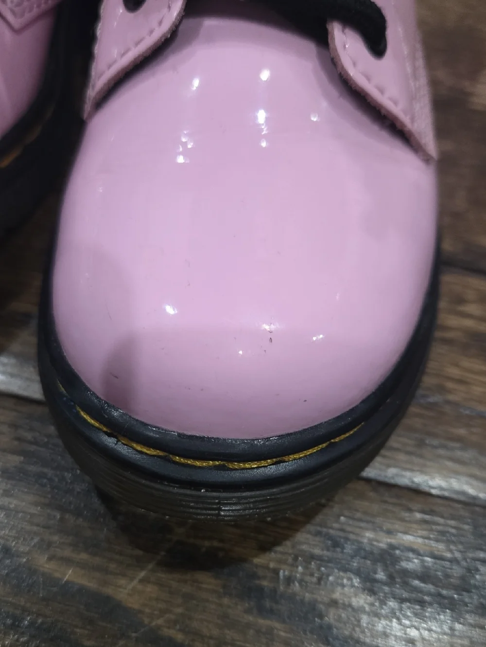 Dr. Martens Light Baby Pink Boots Kids Size 11